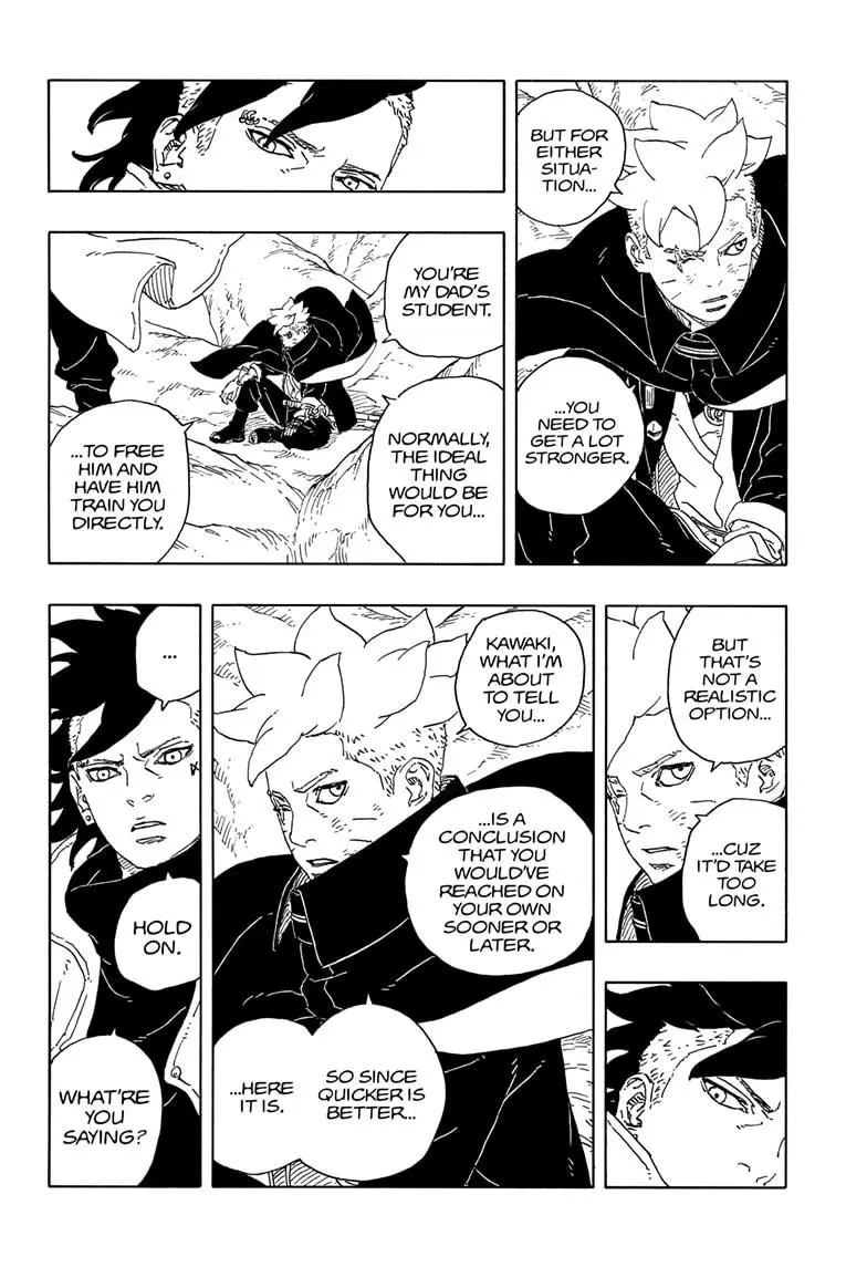 Boruto: Two Blue Vortex Chapter 15 page 35