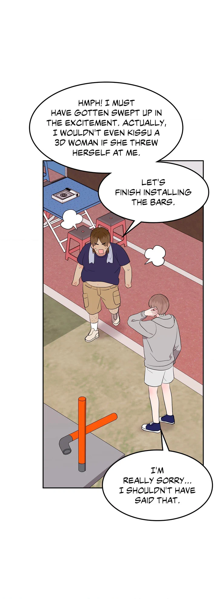 Crossing the Line Chapter 41 page 22