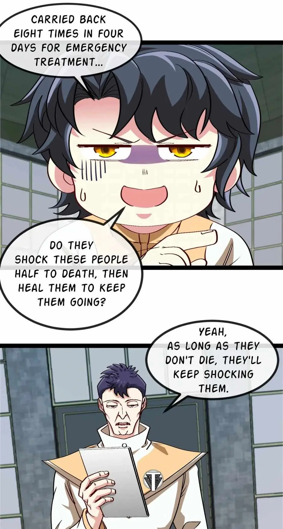 Divine Leveling System Chapter 136 page 8