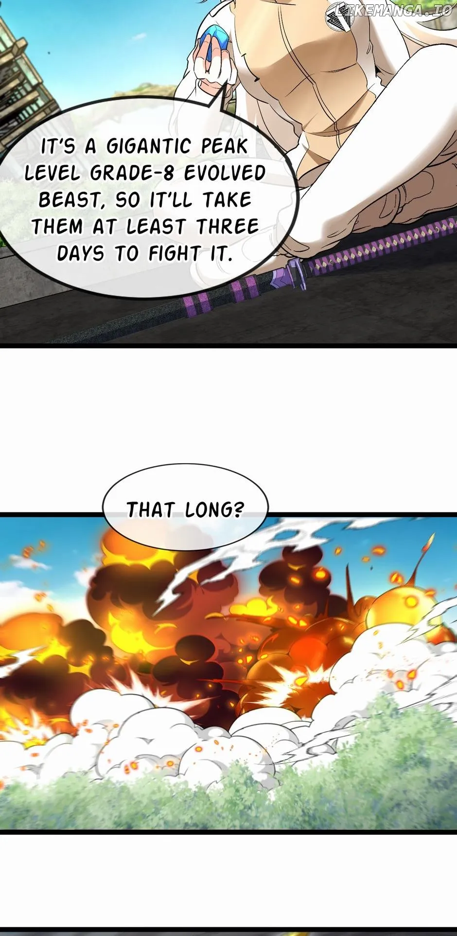 Divine Leveling System Chapter 90 page 35