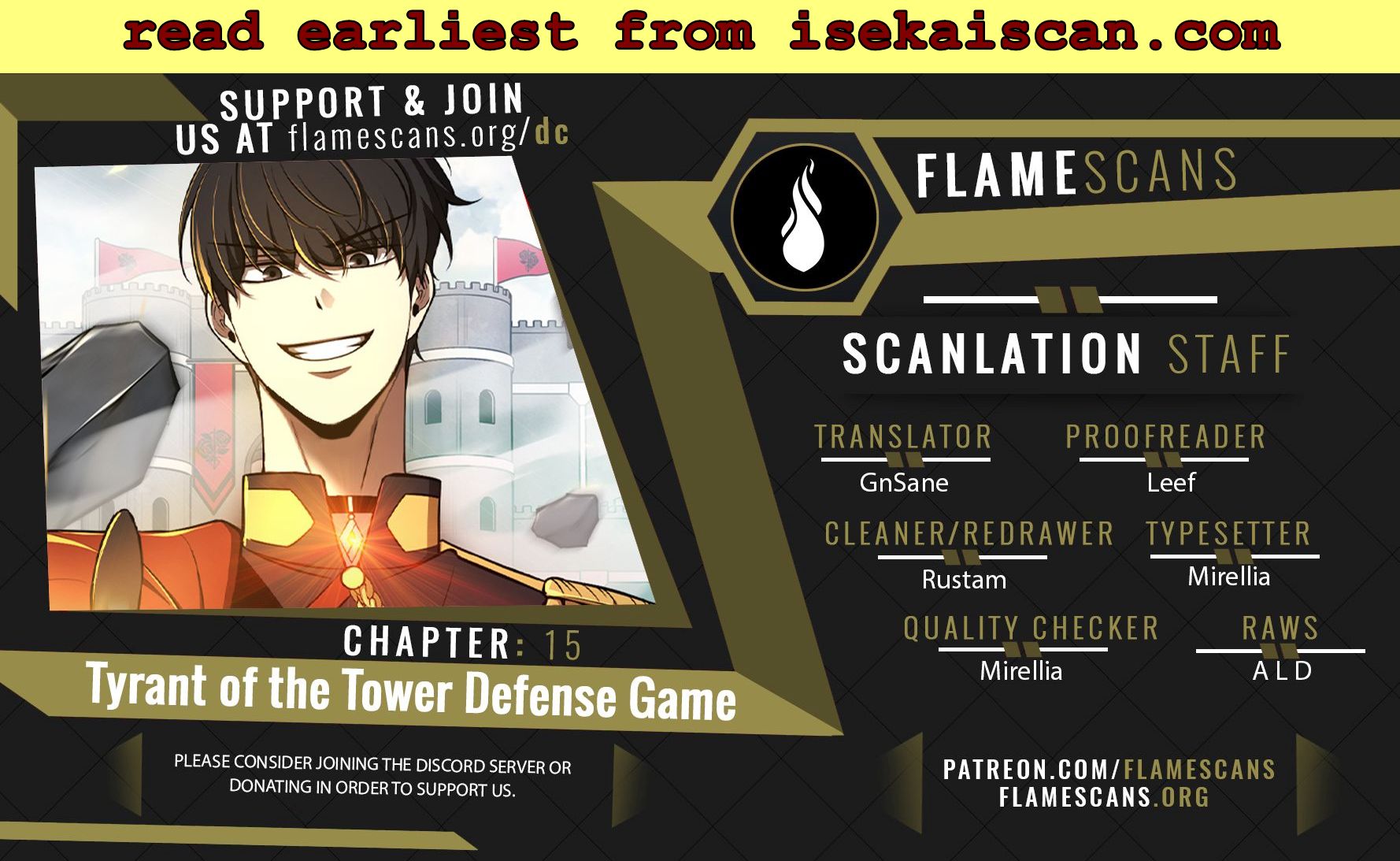 I Became the Tyrant of a Defence Game Chapter 15 page 0