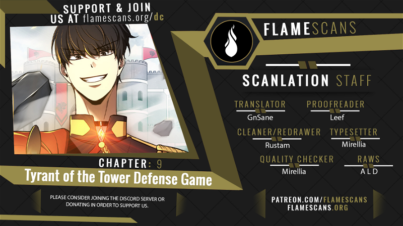 I Became the Tyrant of a Defence Game Chapter 9 page 0