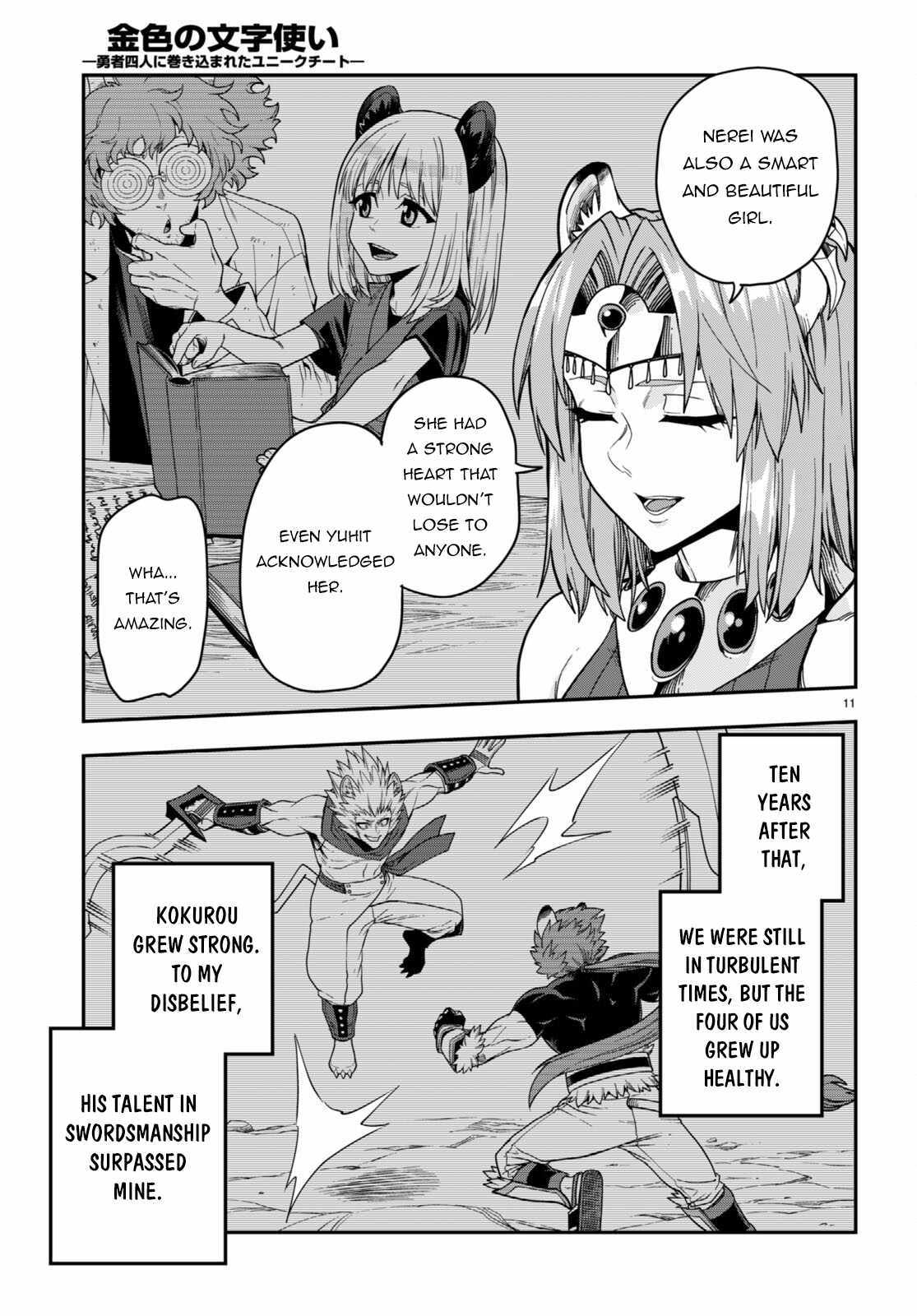 Konjiki No Moji Tsukai – Yuusha Yonin Ni Makikomareta Unique Cheat Chapter 100 page 10