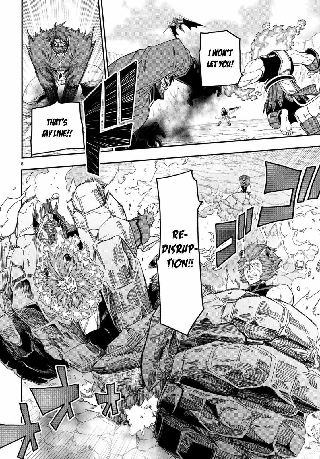 Konjiki No Moji Tsukai – Yuusha Yonin Ni Makikomareta Unique Cheat Chapter 90 page 8