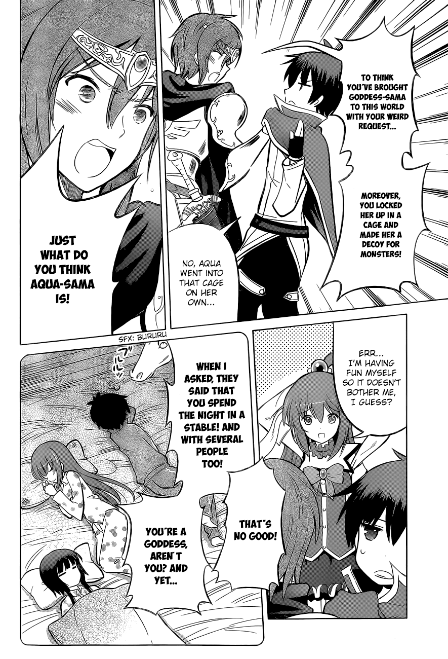 Kono Subarashii Sekai Ni Shukufuku O! Vol.2 Chapter 8: May I Get A Restraining Order Against This Arrogant Adventurer! page 11