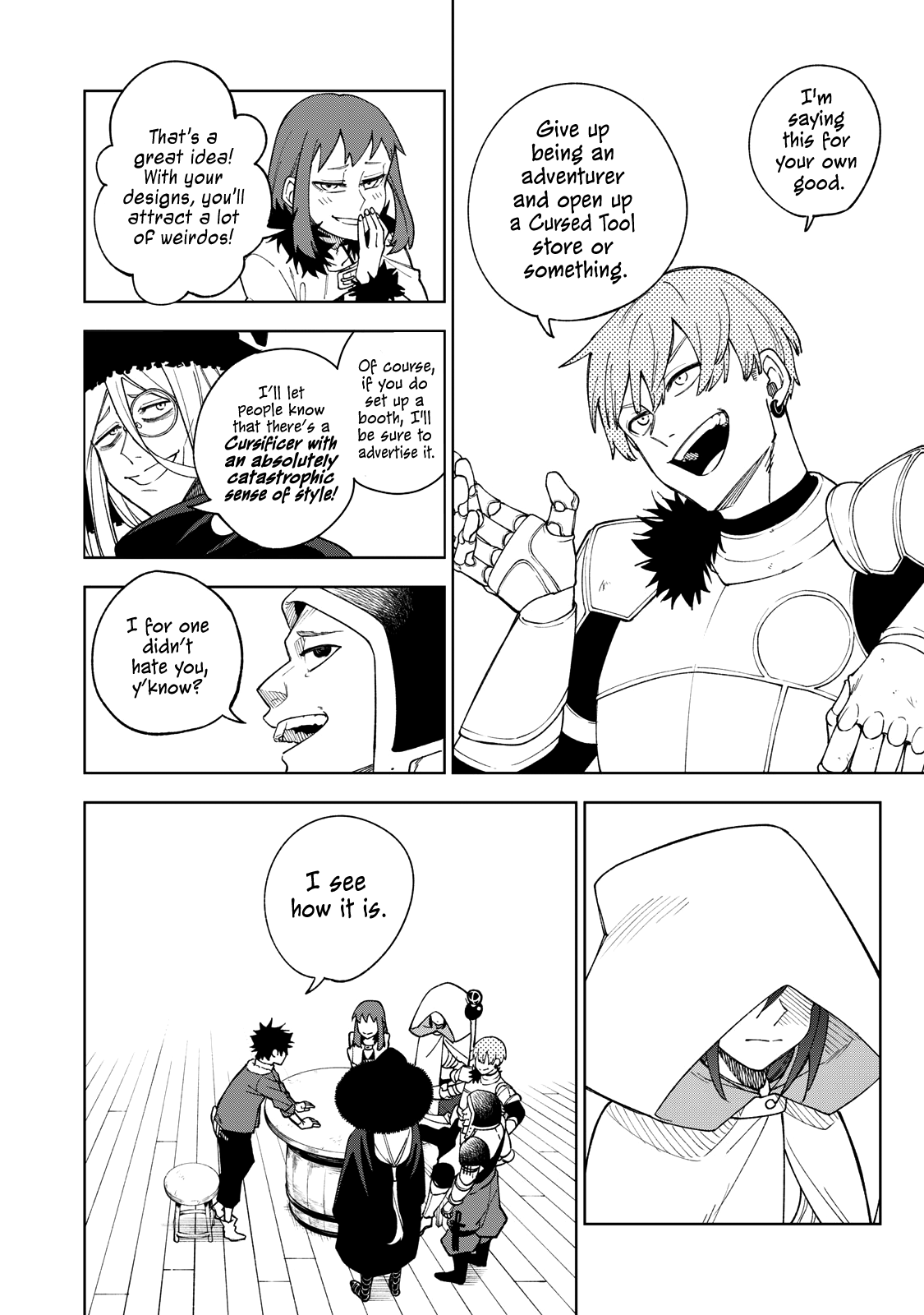 My S-Rank Party Fired Me for Being a Cursificer ~ I Can Only Make “Cursed Items”, but They’re Artifact Class! Chapter 1 page 13