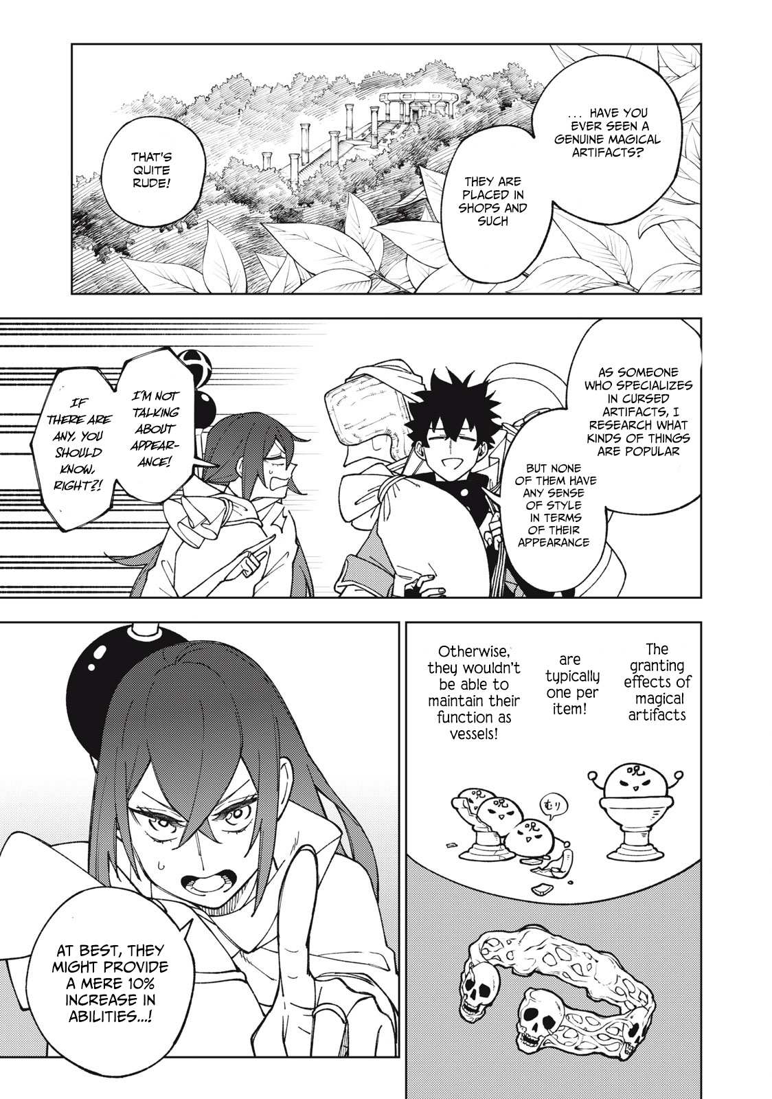 My S-Rank Party Fired Me for Being a Cursificer ~ I Can Only Make “Cursed Items”, but They’re Artifact Class! Chapter 11.1 page 4
