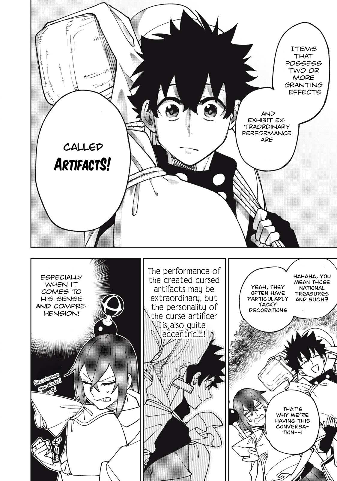 My S-Rank Party Fired Me for Being a Cursificer ~ I Can Only Make “Cursed Items”, but They’re Artifact Class! Chapter 11.1 page 5