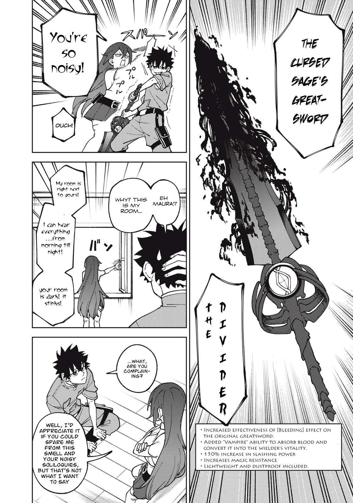 My S-Rank Party Fired Me for Being a Cursificer ~ I Can Only Make “Cursed Items”, but They’re Artifact Class! Chapter 12.2 page 4