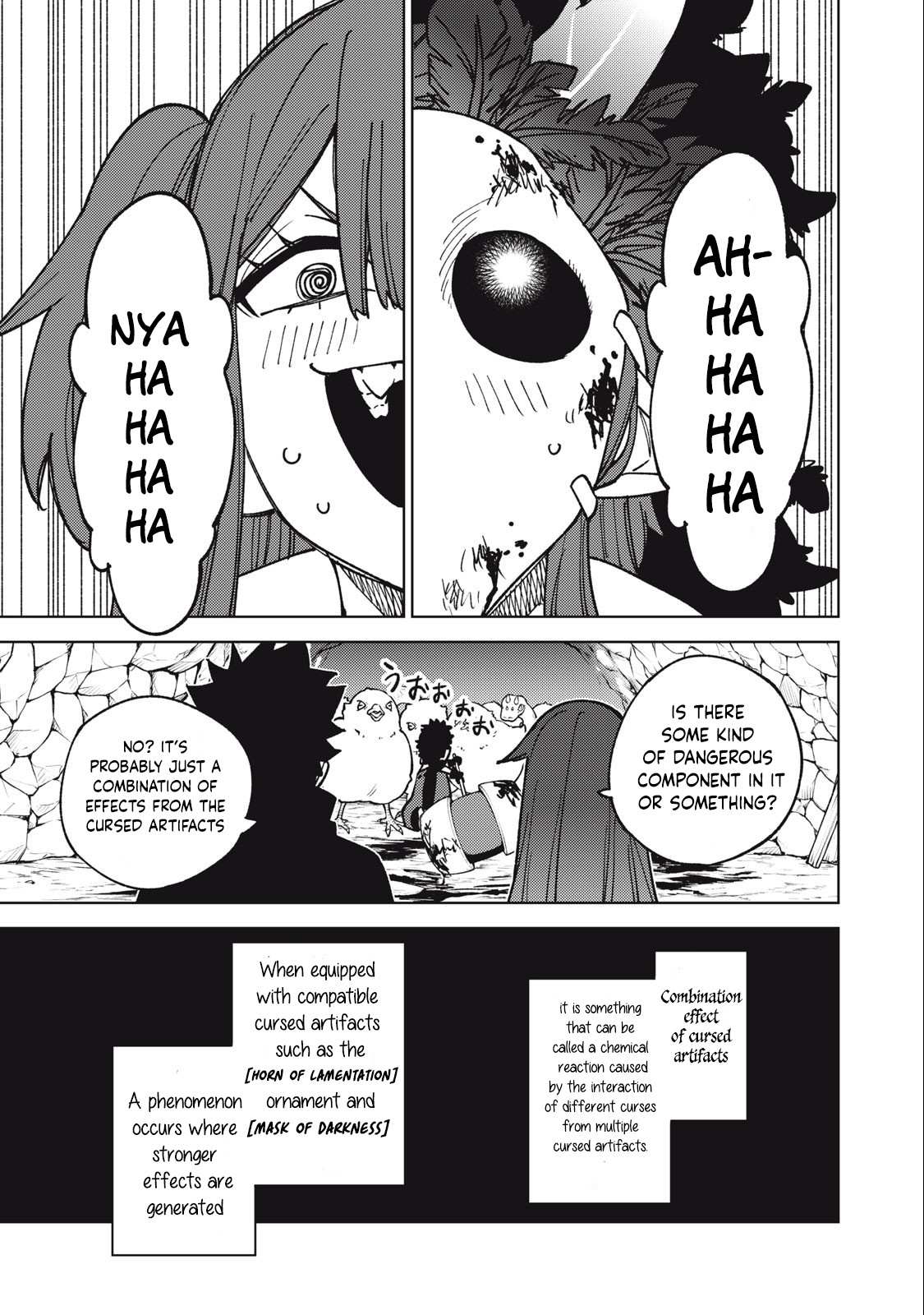 My S-Rank Party Fired Me for Being a Cursificer ~ I Can Only Make “Cursed Items”, but They’re Artifact Class! Chapter 16.1 page 14