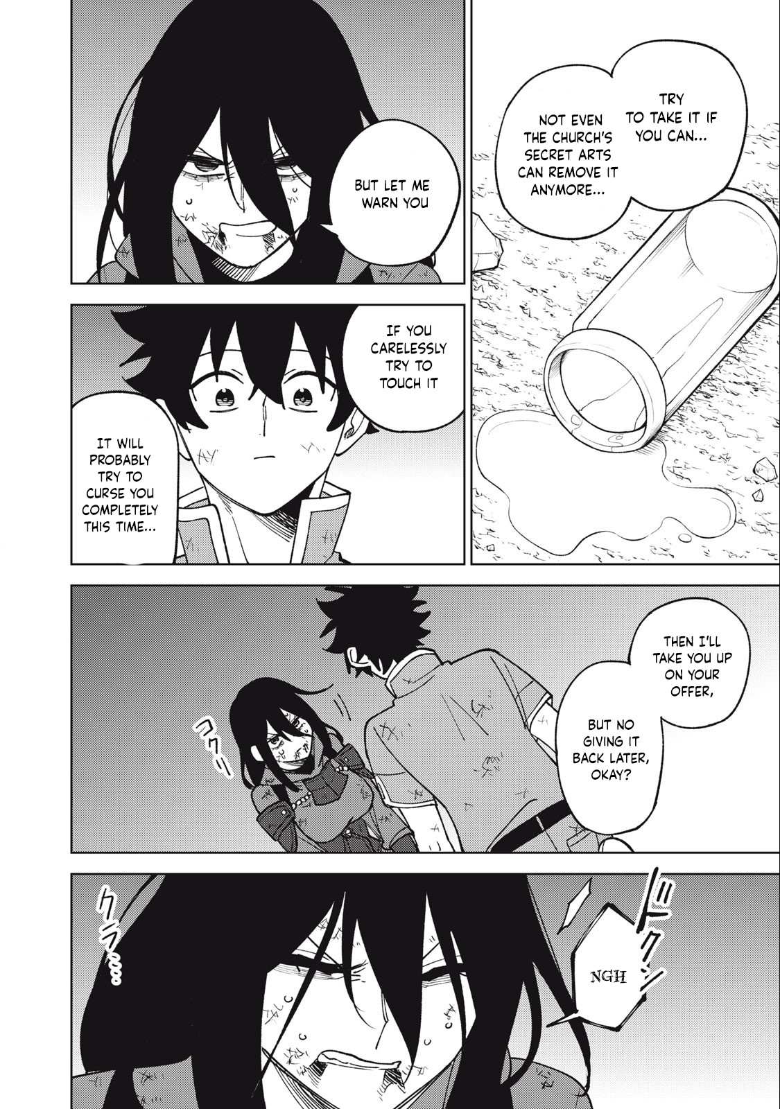 My S-Rank Party Fired Me for Being a Cursificer ~ I Can Only Make “Cursed Items”, but They’re Artifact Class! Chapter 28.1 page 15