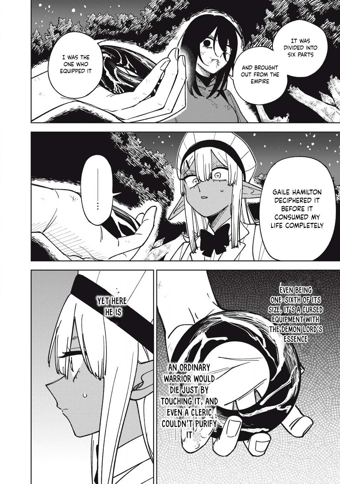 My S-Rank Party Fired Me for Being a Cursificer ~ I Can Only Make “Cursed Items”, but They’re Artifact Class! Chapter 29.2 page 4