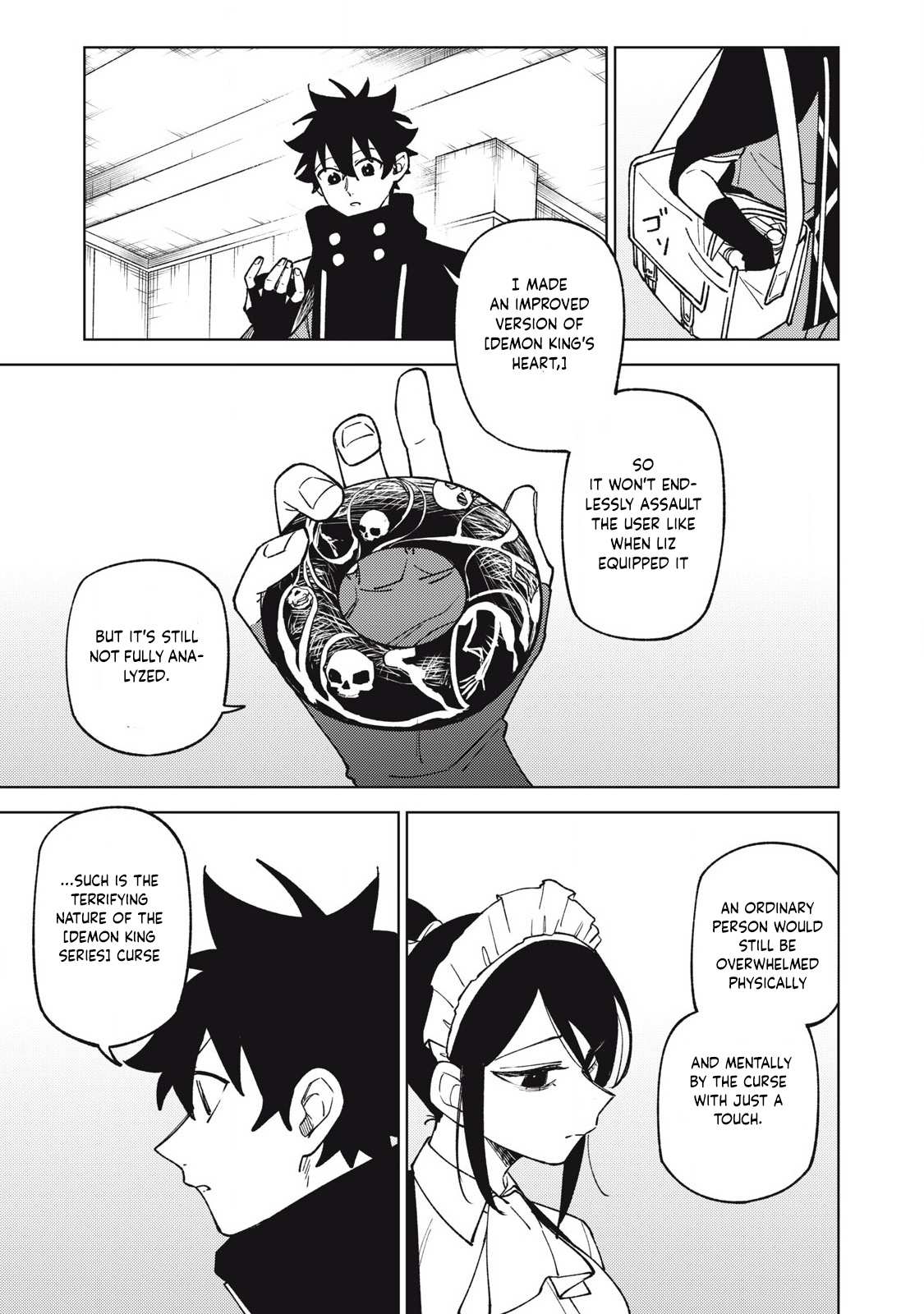My S-Rank Party Fired Me for Being a Cursificer ~ I Can Only Make “Cursed Items”, but They’re Artifact Class! Chapter 32.1 page 12