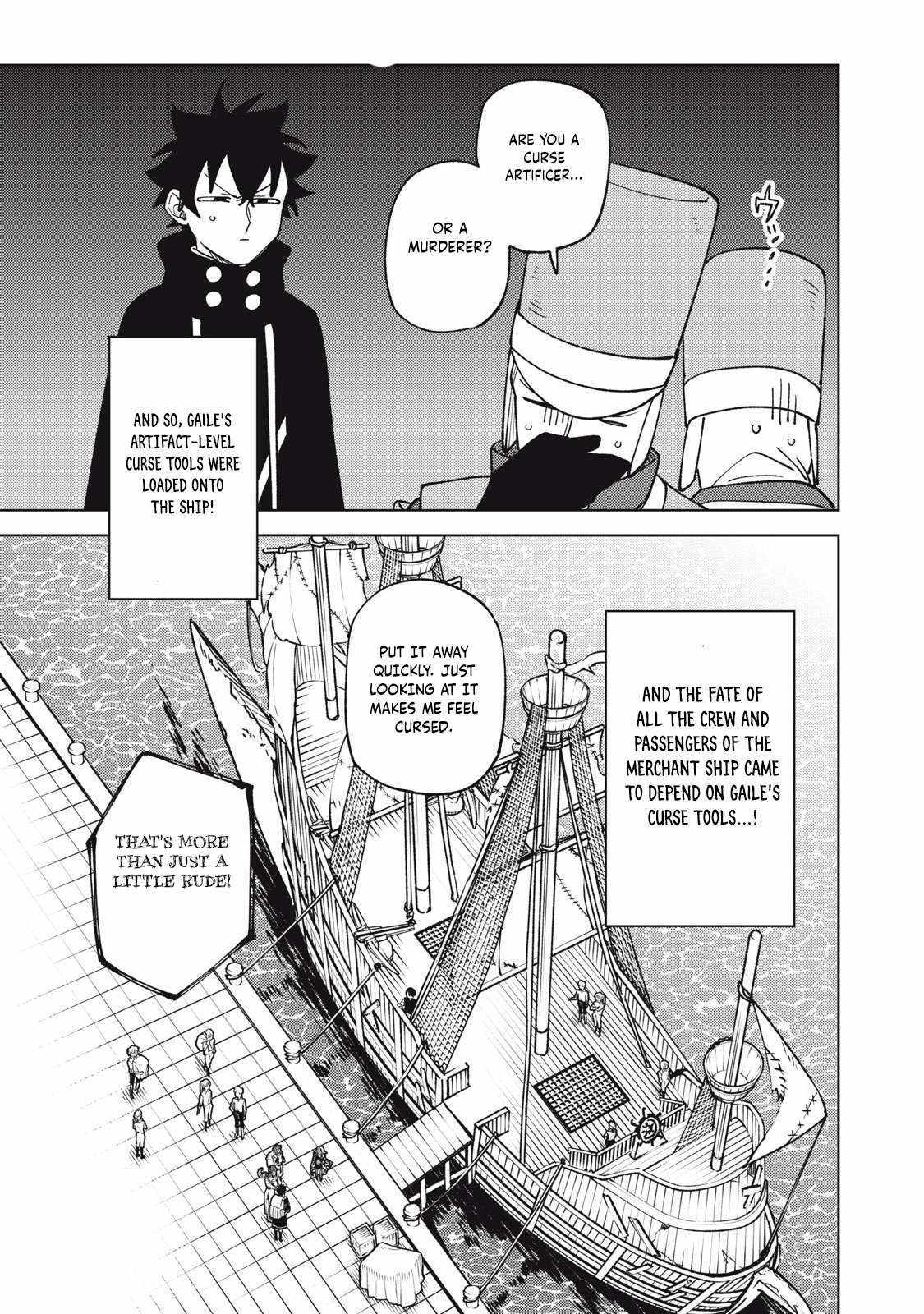 My S-Rank Party Fired Me for Being a Cursificer ~ I Can Only Make “Cursed Items”, but They’re Artifact Class! Chapter 35-1 page 3