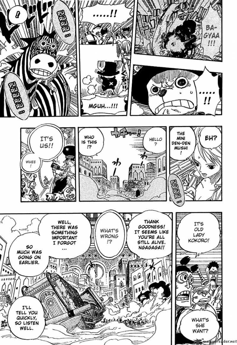 One Piece Chapter 384 : Give The Signal To Counterattack page 10