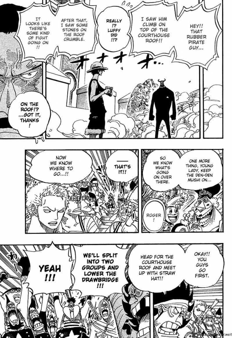 One Piece Chapter 384 : Give The Signal To Counterattack page 12