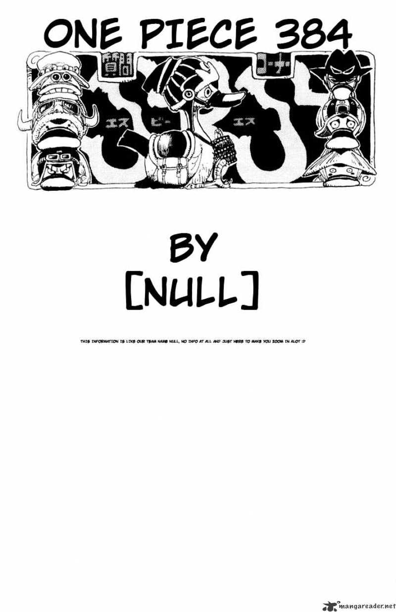 One Piece Chapter 384 : Give The Signal To Counterattack page 18