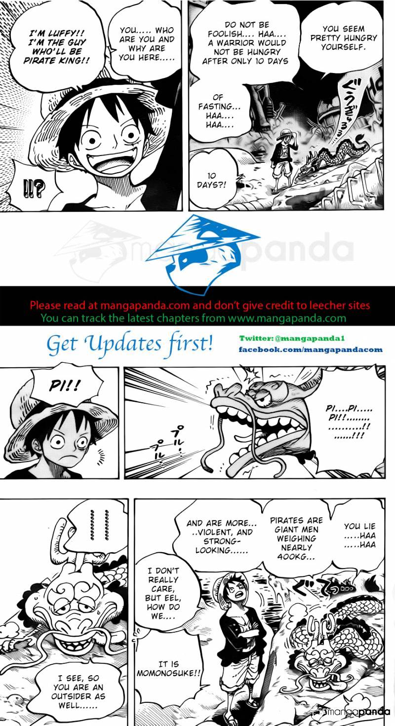 One Piece Chapter 685 : Momonosuke Is My Name!! page 6
