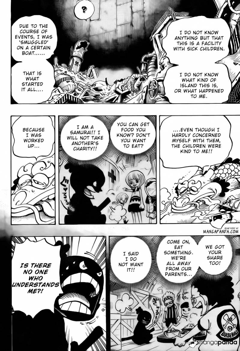 One Piece Chapter 685 : Momonosuke Is My Name!! page 7