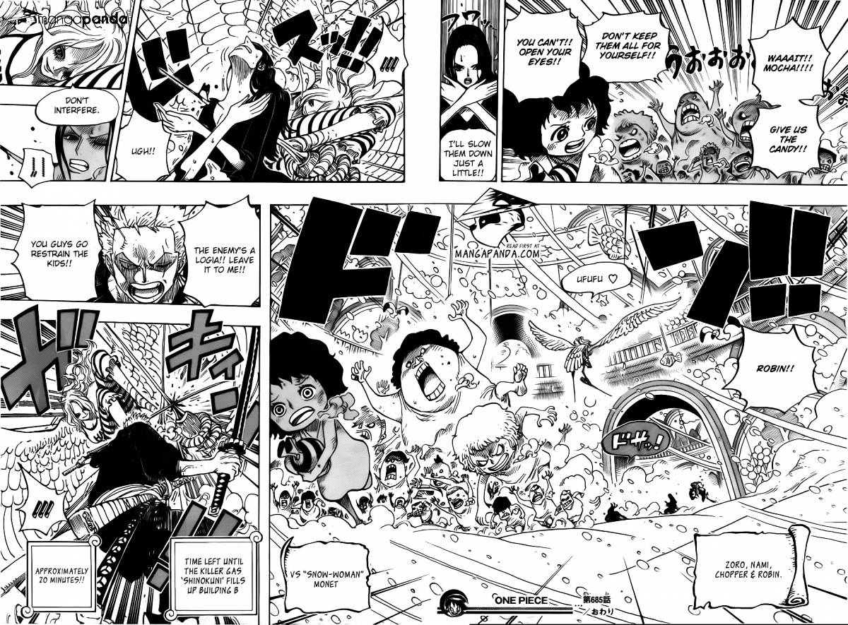 One Piece Chapter 685 : Momonosuke Is My Name!! page 19