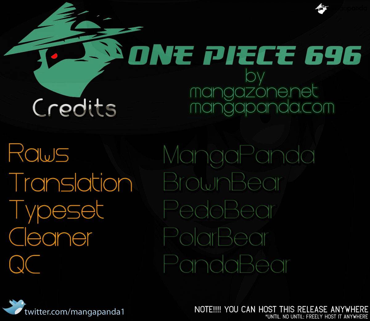 One Piece Chapter 696 : Matching Interests page 22