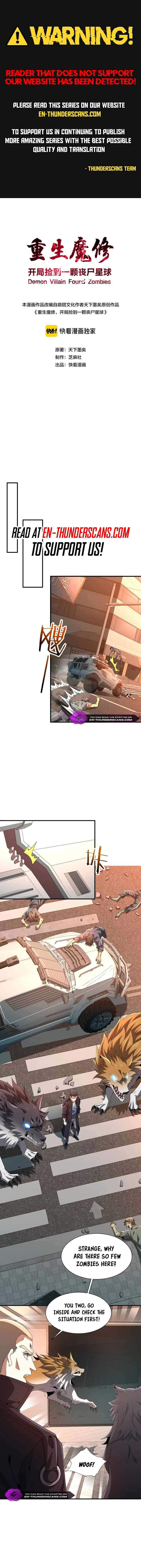 Reborn as a Demonic Cultivator: Starting with a Zombie Planet Chapter 3 page 1