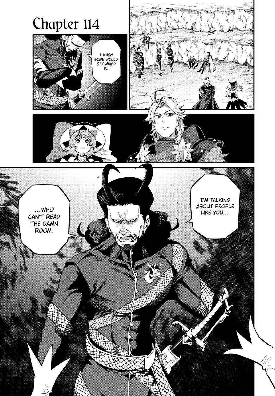 The Exiled Reincarnated Heavy Knight Is Unrivaled in Game Knowledge Chapter 114 page 1