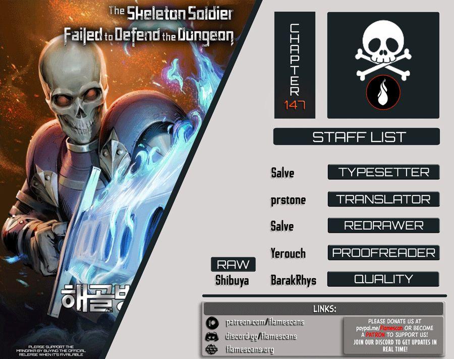 The Skeleton Soldier Failed To Defend The Dungeon Chapter 147 page 0
