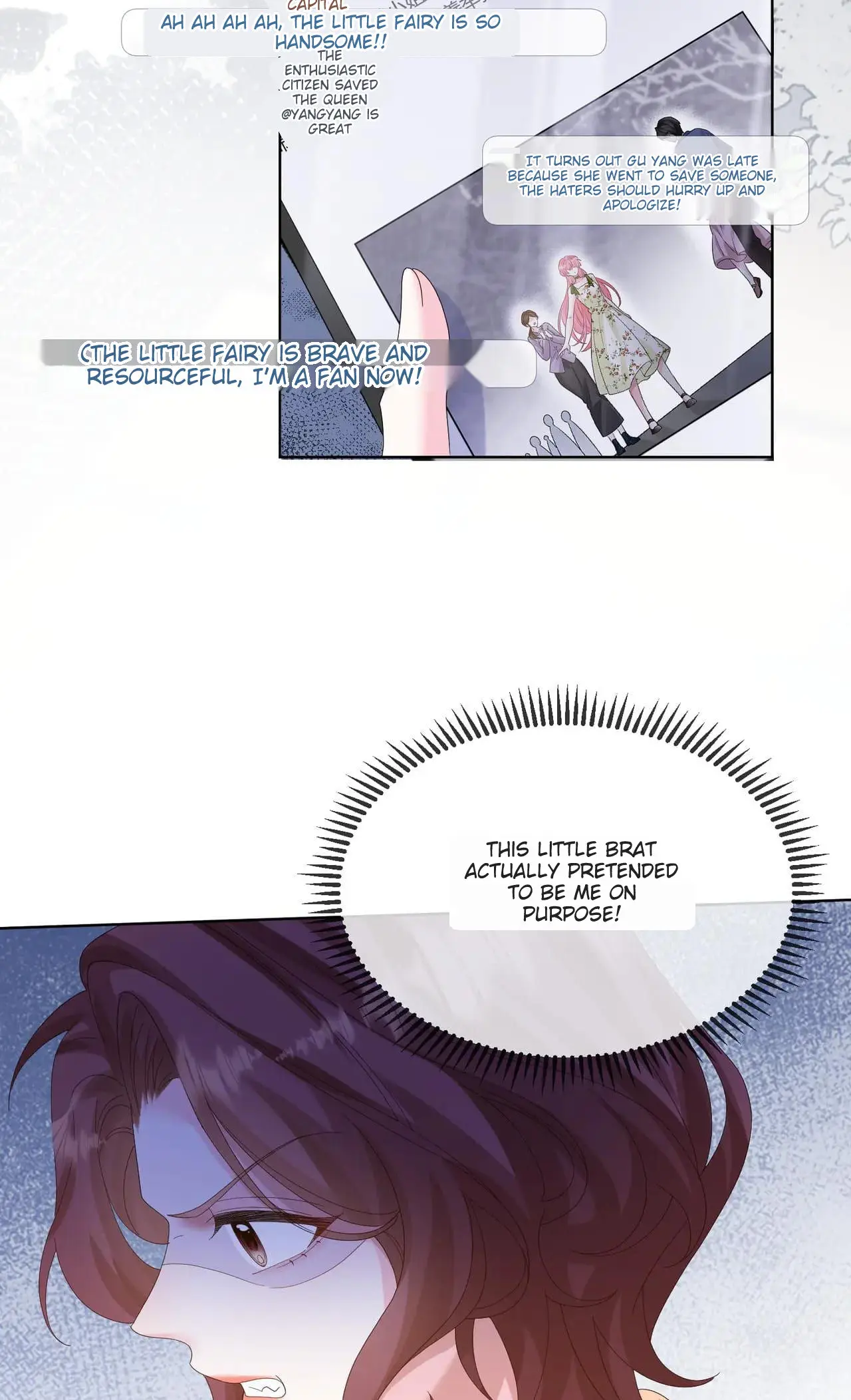 Transmigrating as the Younger Sister of a Bigshot with Multiple Identities Chapter 21 page 28