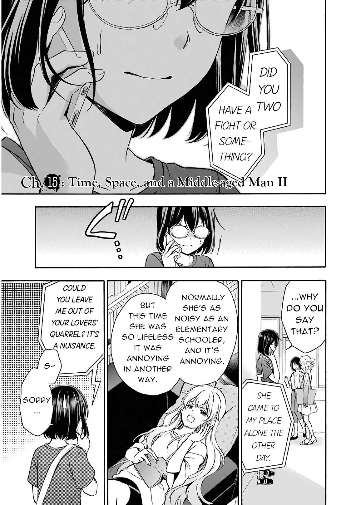 Urasekai Picnic Vol.4 Chapter 15: Time, Space and a Middle-aged Man II page 0