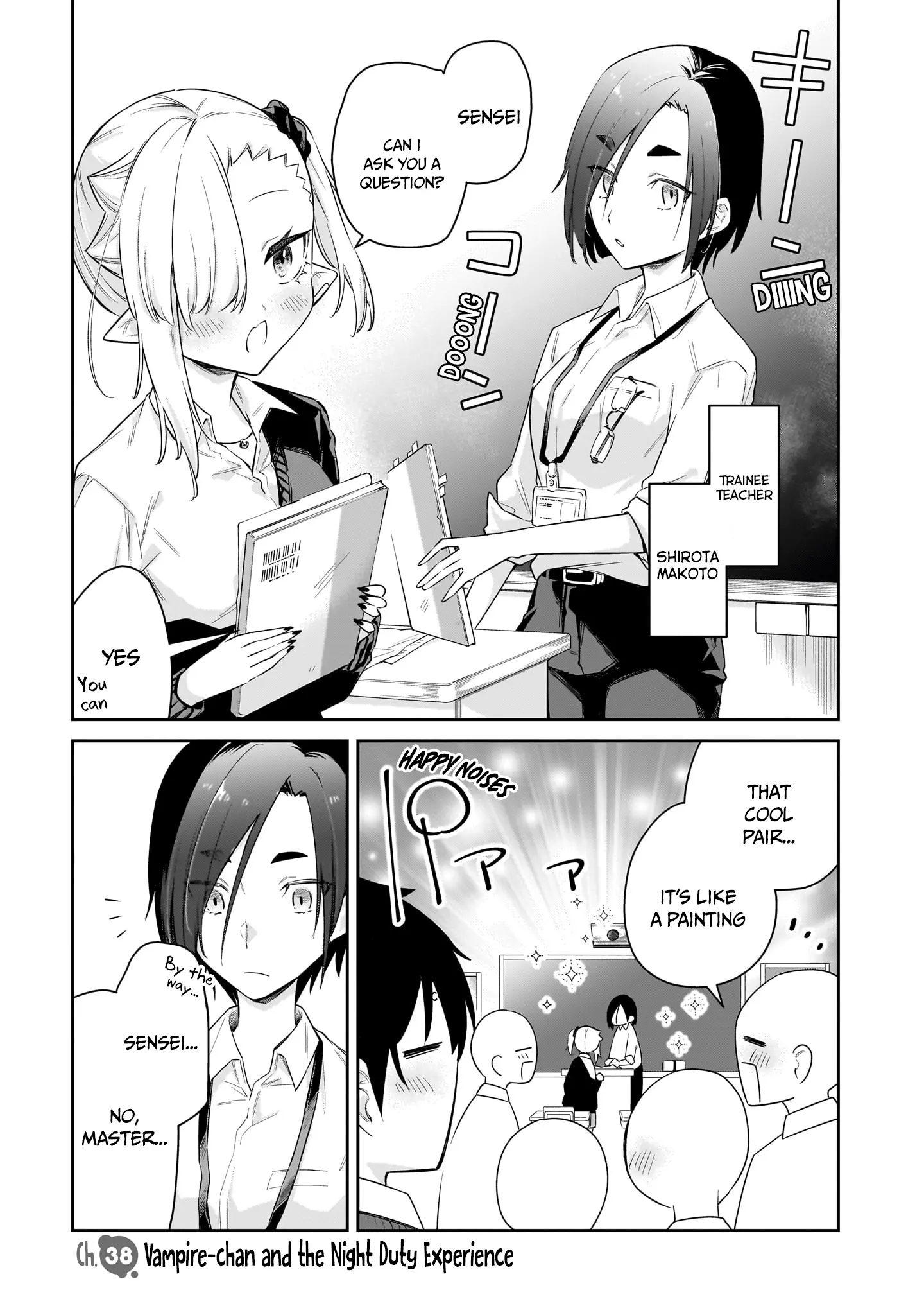 Vampire-chan Can’t Suck Properly Chapter 38 page 1